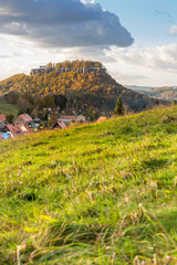 Blick zur Festung Königstein