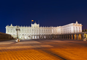 Obraz premium Royal Palace at Madrid Spain