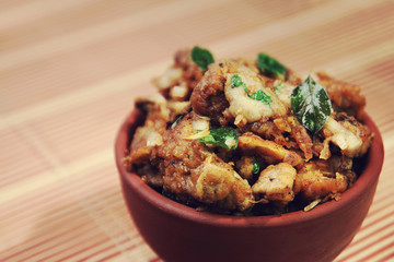 Indian Traditional mushroom recipe