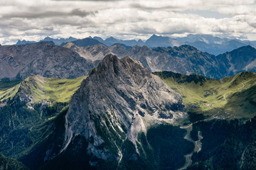 Nice view from Sass Pordoi