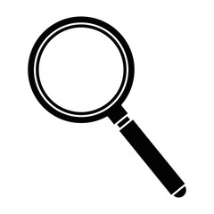 search magnifying glass icon vector illustration design