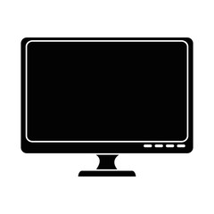 monitor computer isolated icon vector illustration design