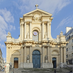 Fototapeta na wymiar Eglise Saint-Roch 1
