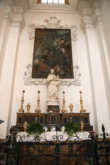 Fototapeta na wymiar Marsala, Sicily, Italy. Inside the Cathedral