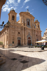Fototapeta na wymiar Marsala, Sicily, Italy. The medieval cathedral