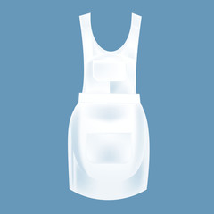 Mockup of women s clothes - beautiful short sundress. Women's dress.