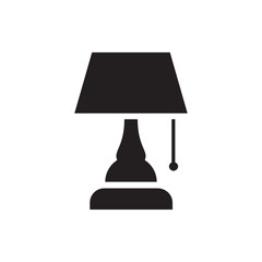 table lamp icon illustration