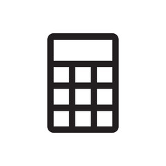 calculator icon illustration