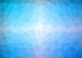Low Poly abstract background with colorful triangular polygons
