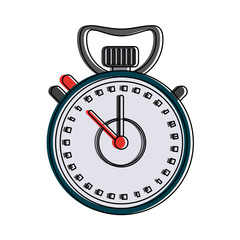 Sport chronometer isolated icon vector illustration graphic design