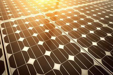 Solar energy panel photovoltaics module with sunlight reflection