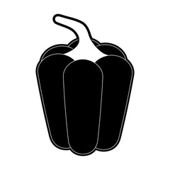 Pepper fresh vegetable icon vector illustration graphic design