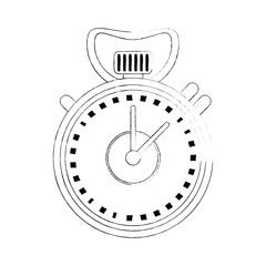 Sport chronometer isolated icon vector illustration graphic design