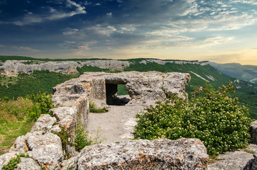 ancient cave city