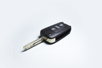 remote car key isolated on a white background