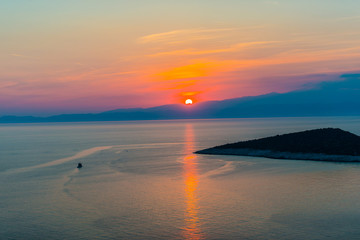 Obraz premium Sunset at the sea
