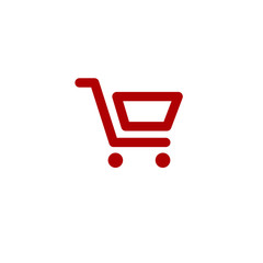 Shop cart icon, buy symbol vector