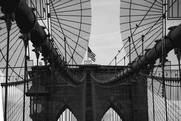 Obraz premium Most Brookliński