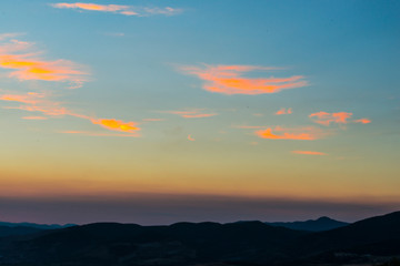 Sunset time