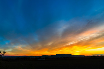 Amazing sunset