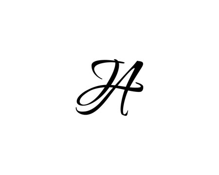 J A Letter Logo Icon 3