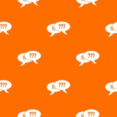 Question and exclamation pattern seamless