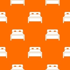 Double bed pattern seamless