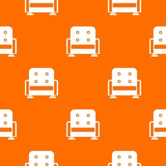 Armchair pattern seamless