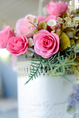 Colorful decoration artificial flower