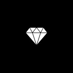 Vector flat icon diamond