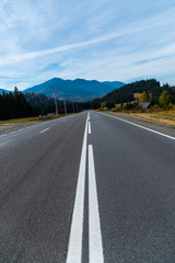 Autumn in Carpathian Mountains