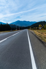 Fototapeta premium Autumn in Carpathian Mountains