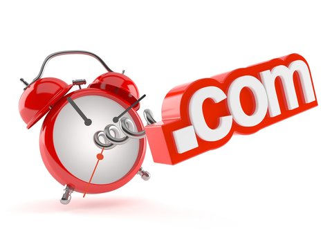 Alarm clock with domain address