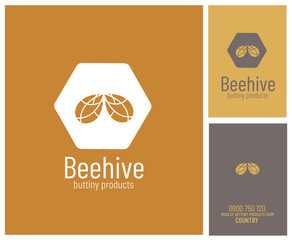 identité graphique pour un apiculteur ou producteur de miel