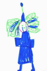 Fräulein Blau und ihr Zauberhut