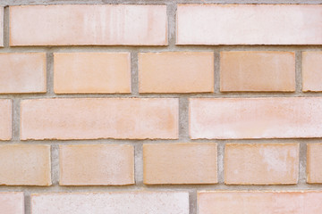 Brick wall of industry building construction