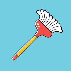 Cleaning broom.