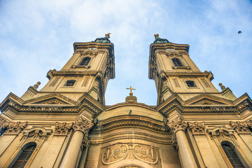 Naklejka premium The Church of the Assumption in Pancevo