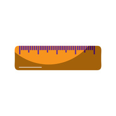 ruler math measuring icon image vector illustration design 