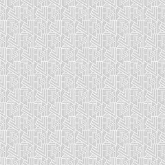 geometric pattern, gray background, interior design, wrapping paper, vector image