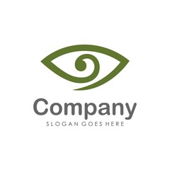 Obraz premium Eyes vision logo design template
