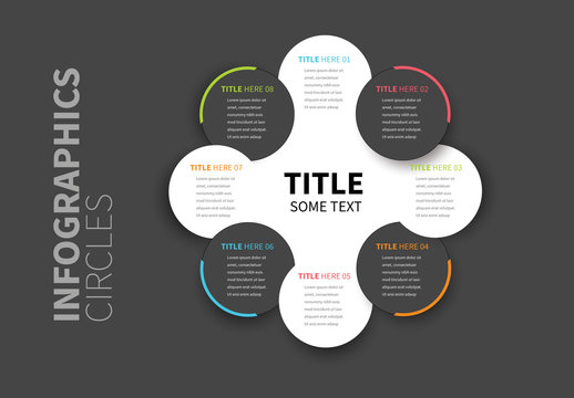 Cyclical Circle Infographic  
