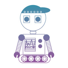 cartoon robot icon