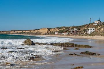 California coastal village
