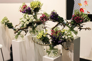  bouquets with branch
