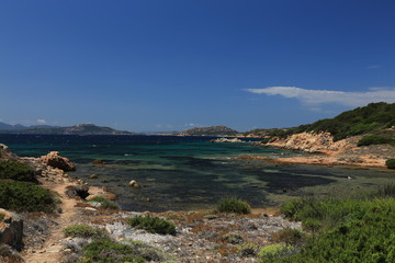 Fototapeta na wymiar Sardinien - Italien - Spiaggia di Cala Garibaldi