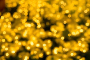 Christmas holiday lights bokeh background