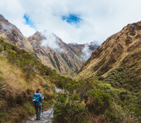 Fototapeta na wymiar Andean Pass