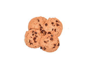 Crispy chocolate chip cookies