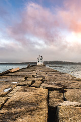 Long Walkway to Rockland Lighthouse